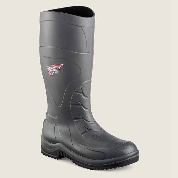 Bottes de Sécurité Red Wing - Injex™ - 17-Inch Waterproof Toe Pull-On - Grise - Homme 809GTFUZN